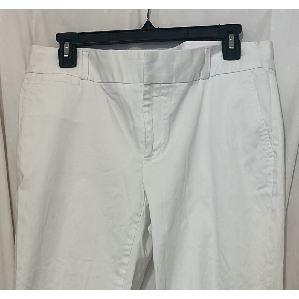 Banana Republic Women's White Chino Pants